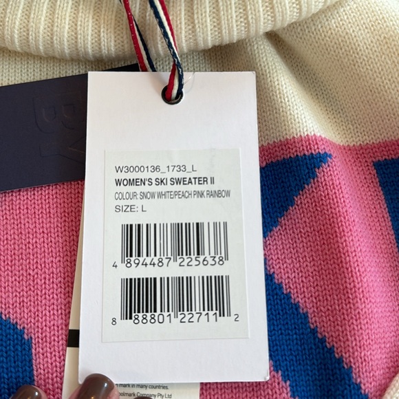 Perfect Moment Ski sweater rainbow colors - Picture 3 of 4